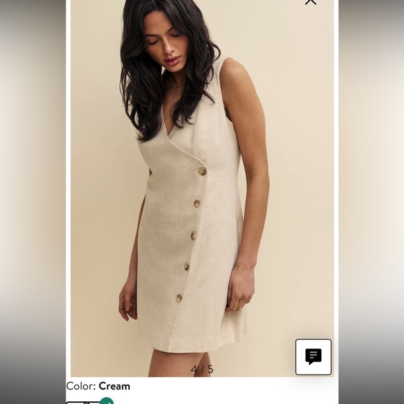 Farrah Tailored Sleeveless Minidress - Picture 4 of 5